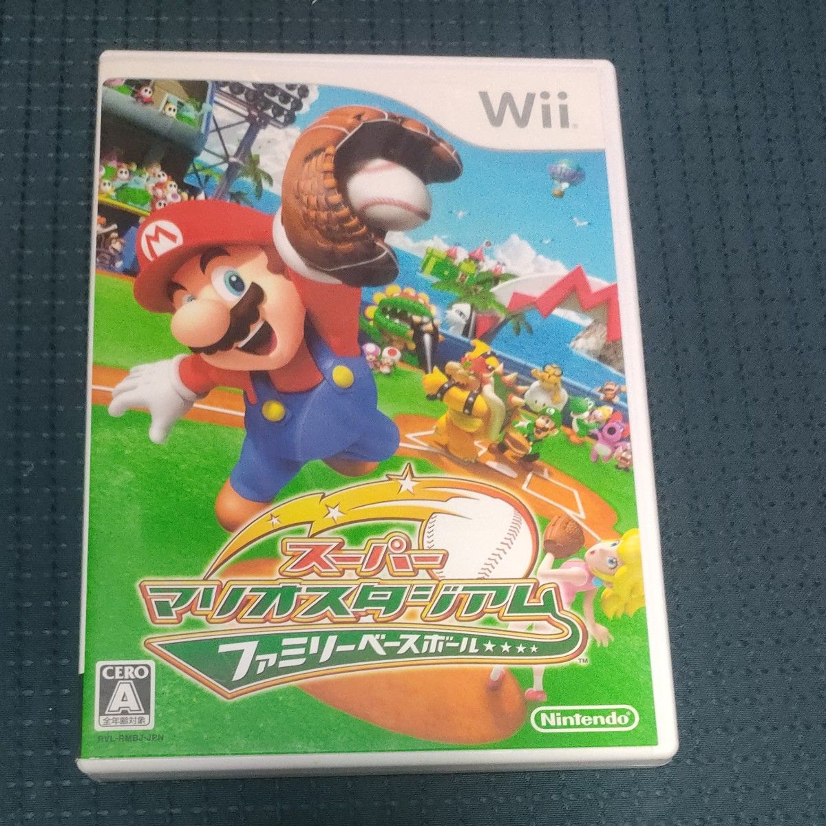 箱のみ！【Wii】 スーパーマリオスタジアム ファミリーベースボール