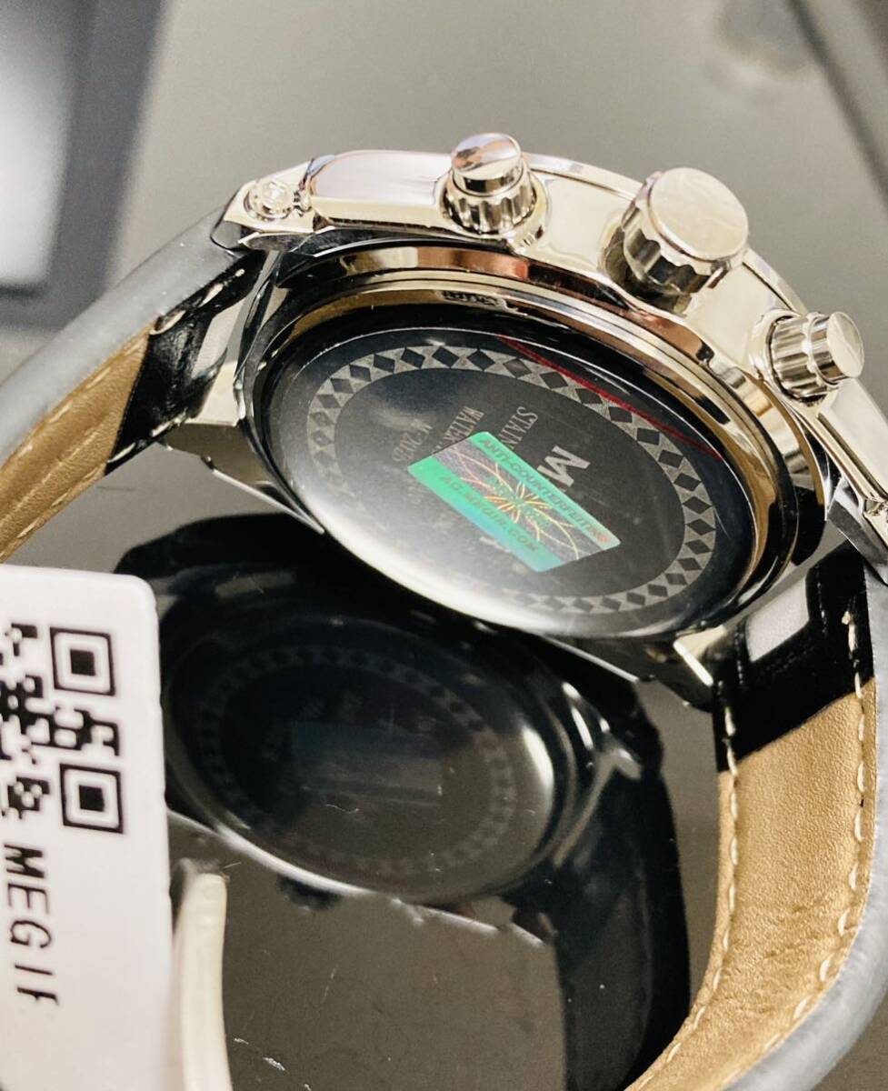 高品質　メンズ腕時計 防水腕時計 クォーツ 時計 クロノグラフ可動　EL1794スーツ　カジュアル　現品限り_画像9
