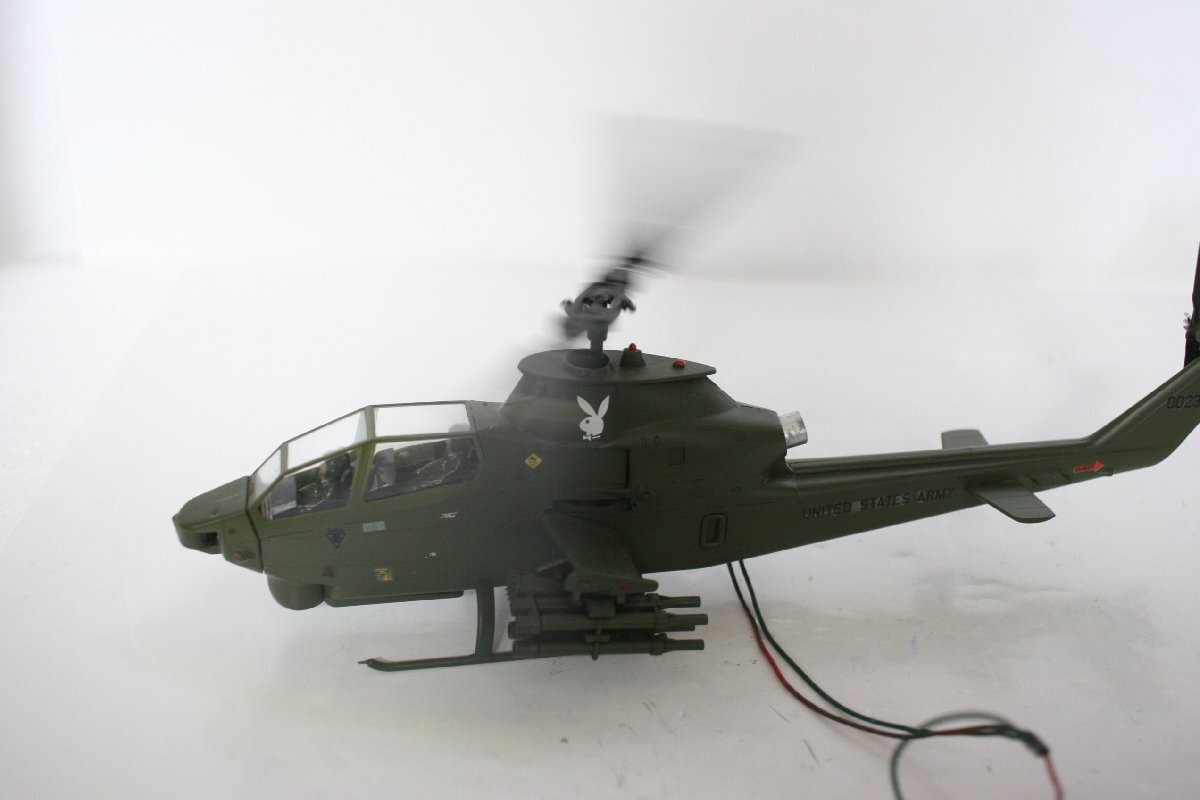 ★ジャンク品★1/48 AH-1コブラヘリコプター＆1/20 USジープ！_画像7