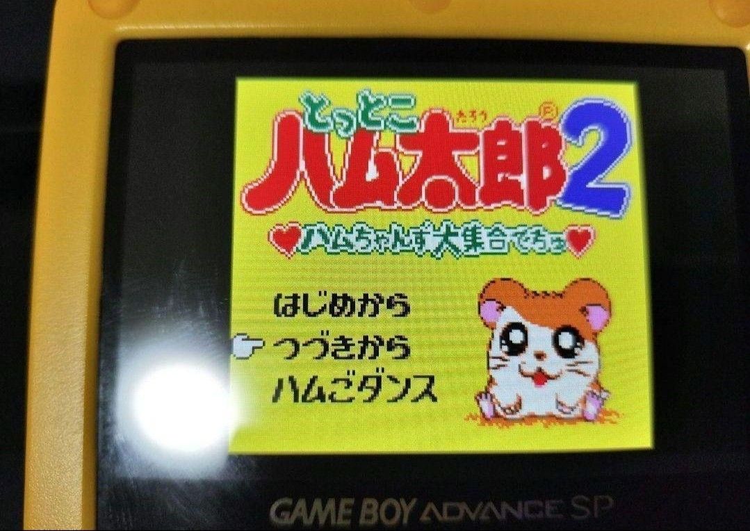 とっとこハム太郎2 ハムちゃんず大集合でちゅ 電池交換済　ゲームボーイ