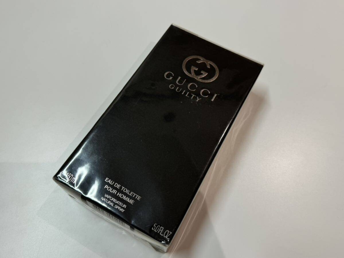 正規品未開封品GUCCI グッチ ギルティ オードトワレ プール オム 150ml 5.0FL.OZ. 売り切り 本物の画像3