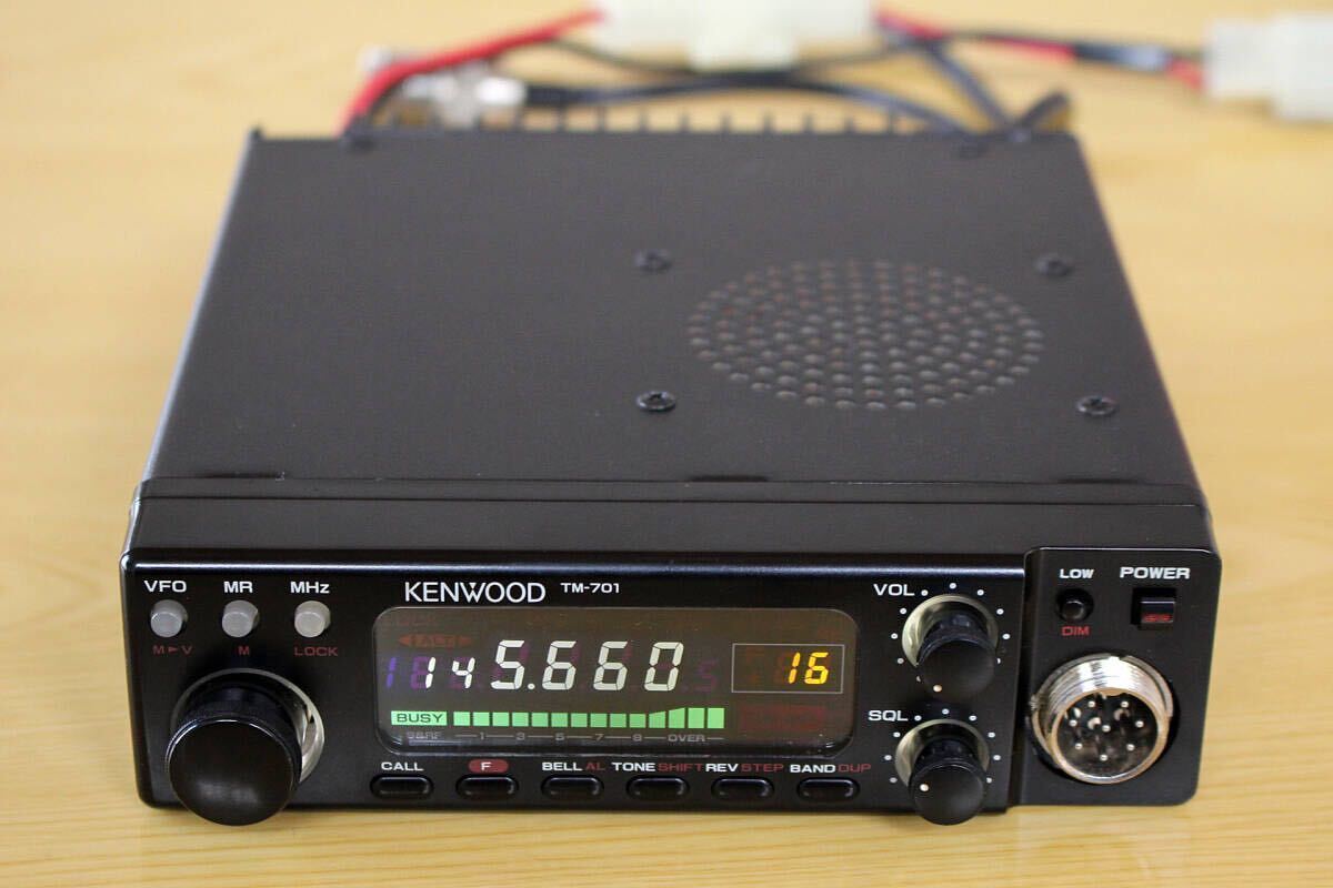Yahoo!オークション - KENWOOD TM-701 10W機 144/430MHz受信改造済み Yahoo!オークション - KENWOOD TM-701 10W機 144/430MHz受信改造済み