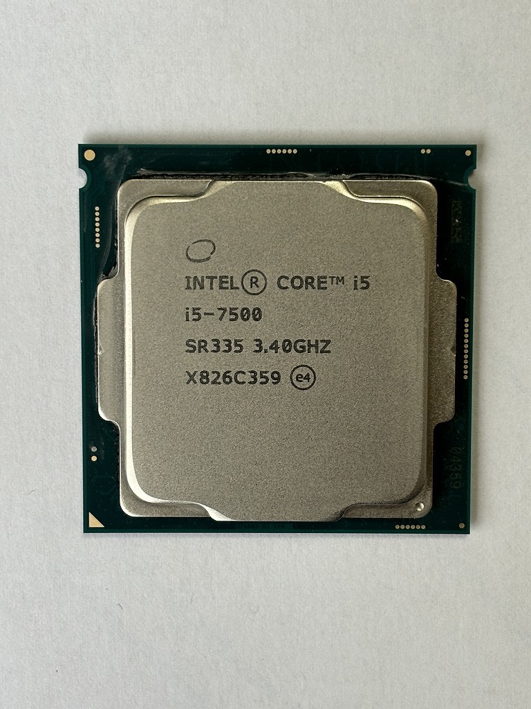 Core i5-7500 3.4GHz secondhand goods 