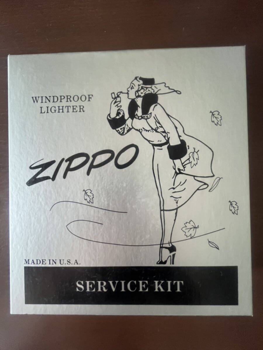 ジッポー サービスキット ZIPPO SERVICE KIT 1990年4月製 オイルライター ライター ZIPPO ジッポ 喫煙具 Zippo ジッポー 喫煙グッズ _画像3
