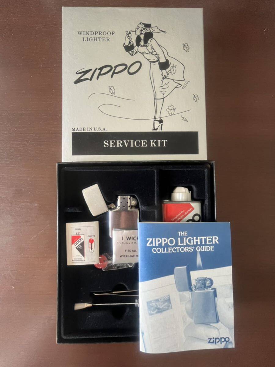 ジッポー サービスキット ZIPPO SERVICE KIT 1990年4月製 オイルライター ライター ZIPPO ジッポ 喫煙具 Zippo ジッポー 喫煙グッズ _画像2