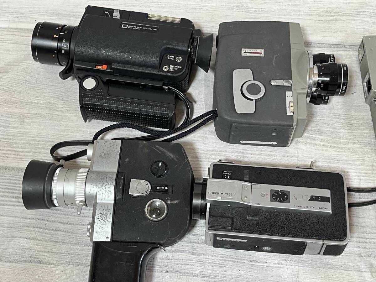 おまとめ 8ミリ フィルムカメラ 11台 FUJICA フジカ ELMO エルモ 204T NIKKOREX-8 ニコン Canon キャノン 8-3 他 ムービーカメラ シネ 5010_画像6