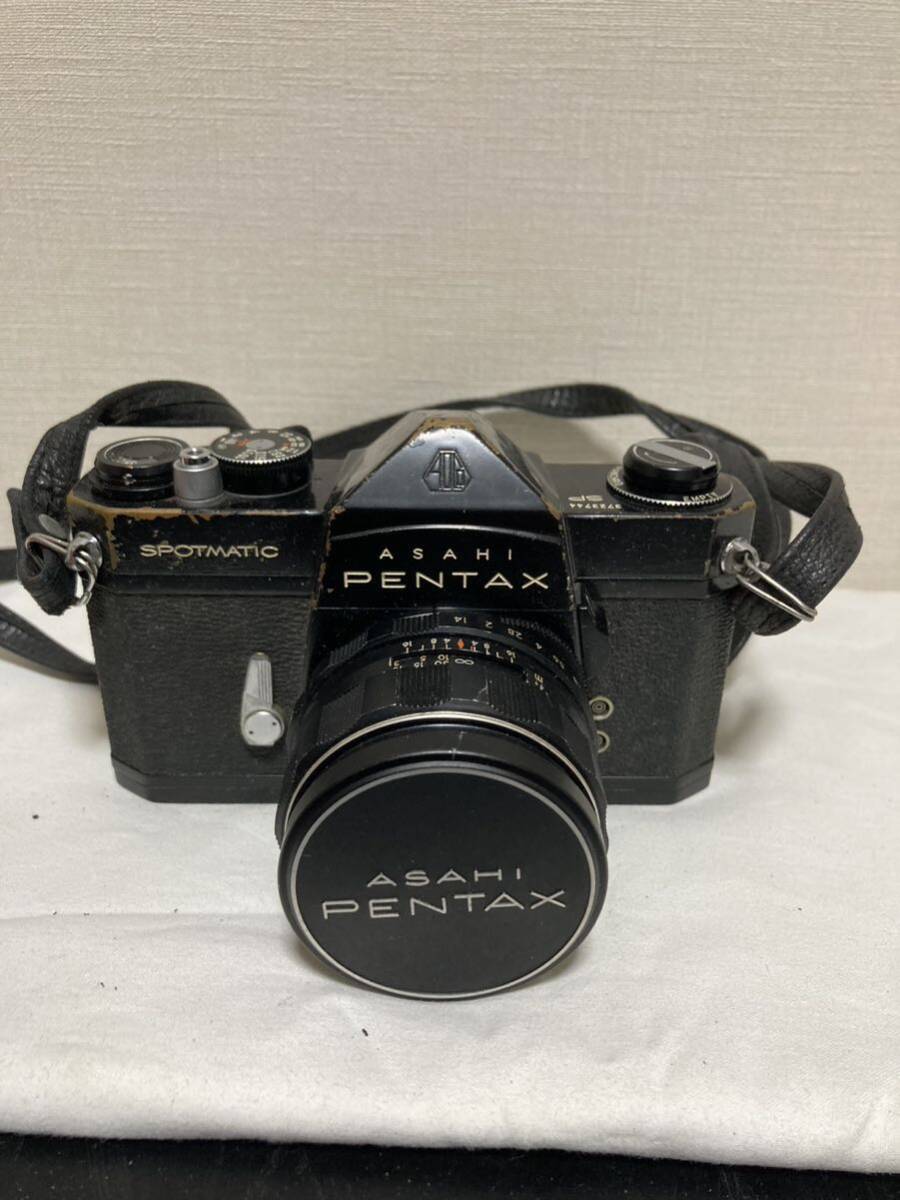 ASAHI PENTAX (ペンタックス)  SPOTMATIC SP(黒） フィルムカメラ 一眼レフカメラ の画像1