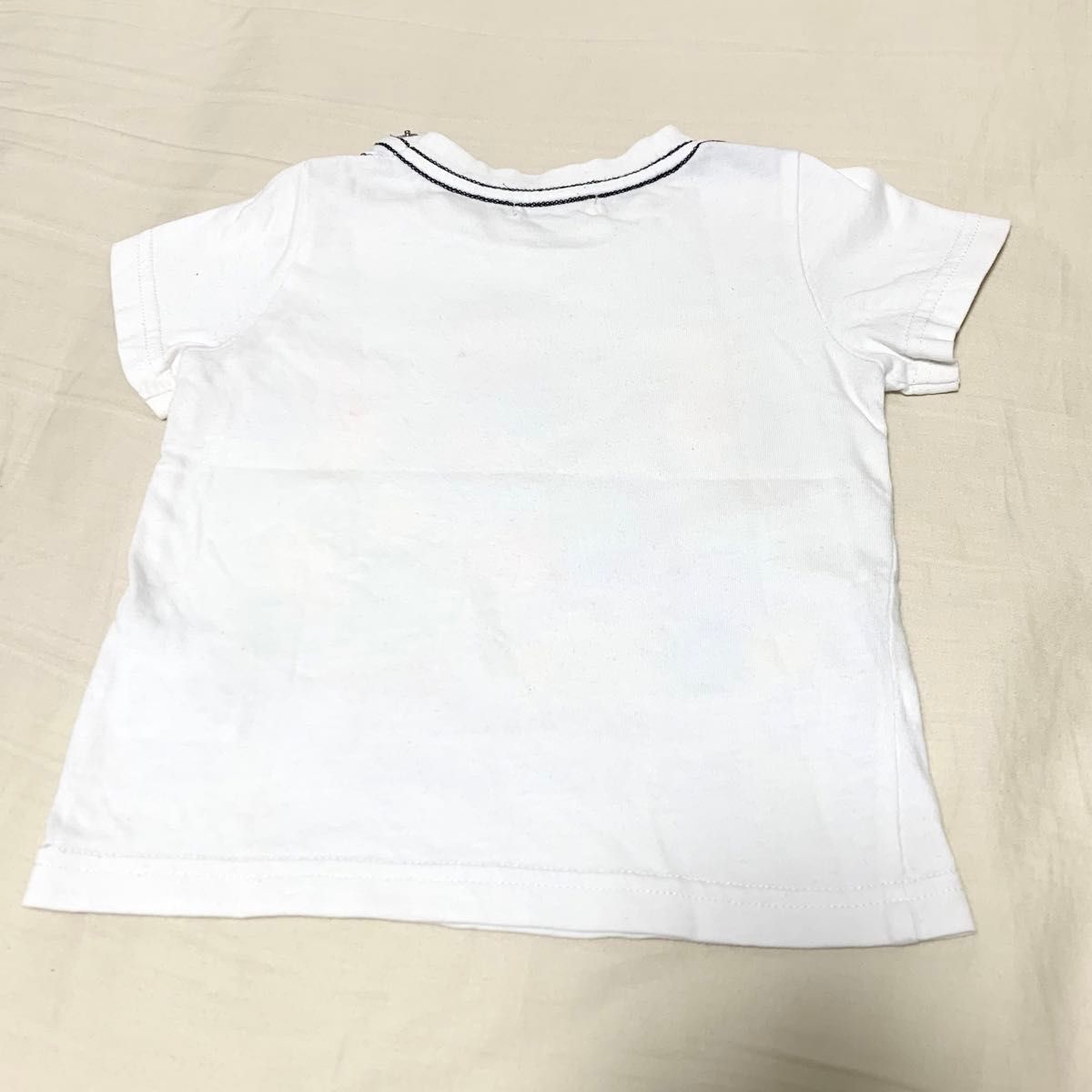 90cm DILASH  オーバーオール branshes 白 Tシャツ 2点セット