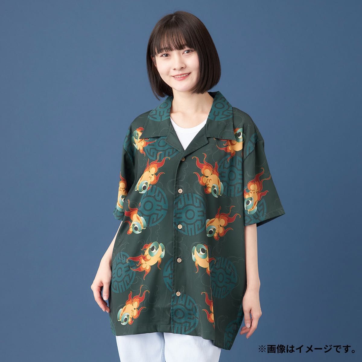 開襟シャツ イーユイ L 新品 未開封 ポケモン ポケモンセンター pokemon ポケセン 服 新品 未開封 未使用 完売品