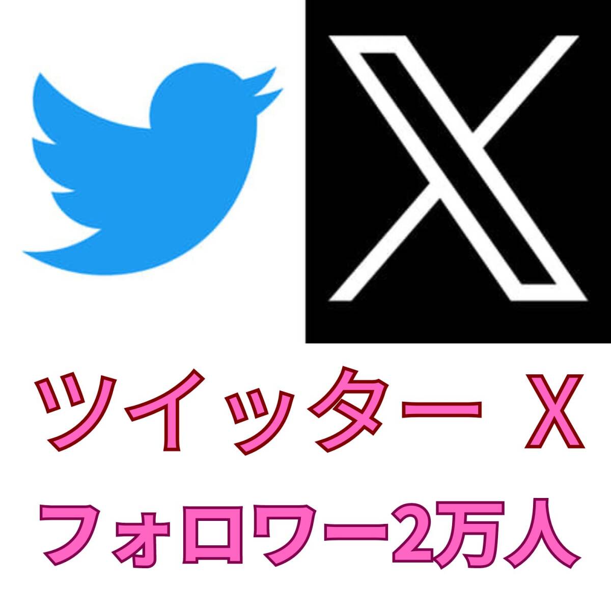 【最高品質★低価格★【X Twitter フォロワー2万人】♪おまけ便利なSNS増加ツール！ SNS YouTube TikTok X Twitter Instagram_画像1