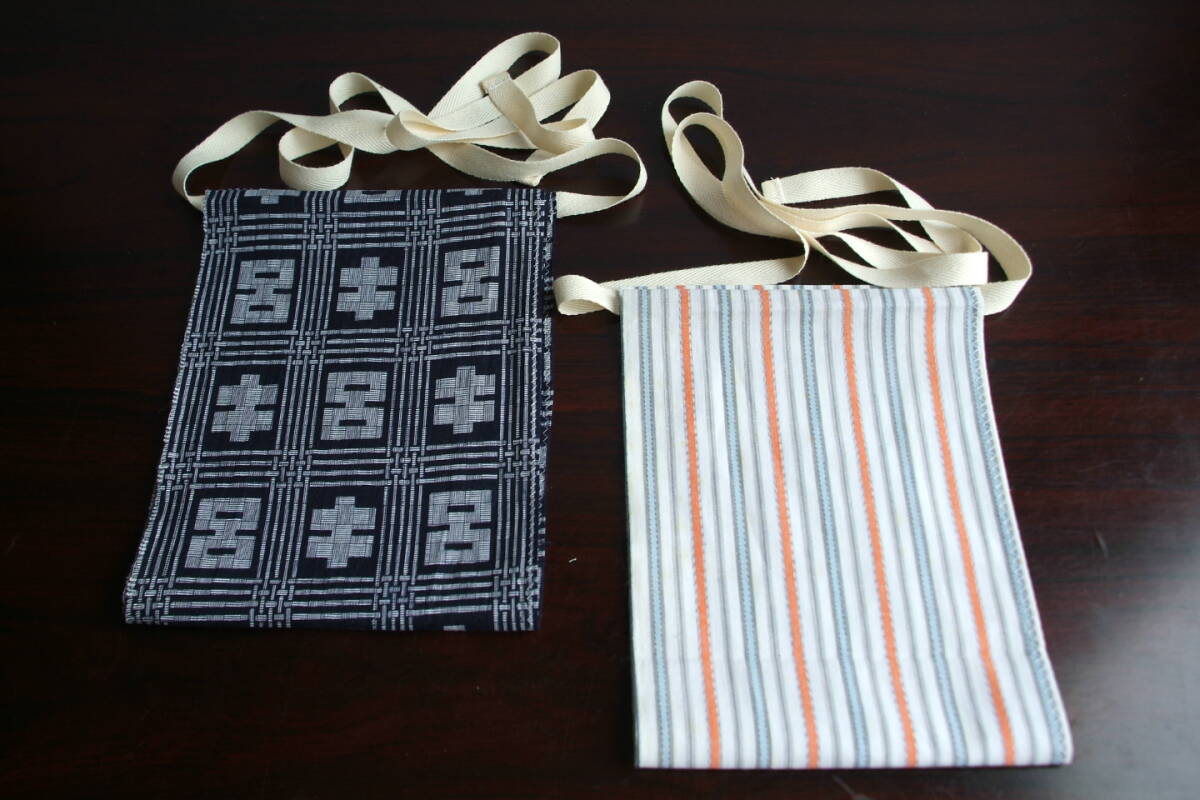  half width pattern thing . middle undergarment fundoshi 2 sheets set ..