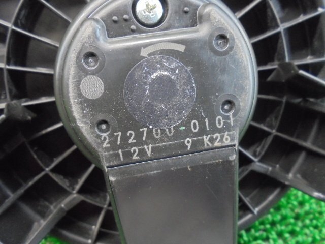 3EC10137NG3 ) ホンダ フィット RS GE8 純正ヒーターブロアモーター+レジスターセット　272700-0101/077800-0970_画像2