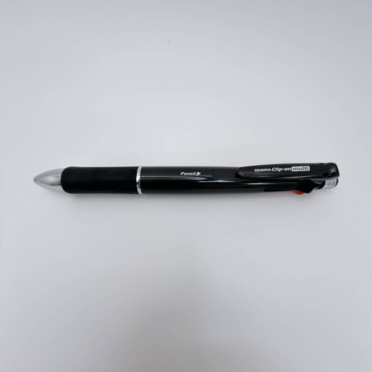 【2点セット】ZEBRA Clip-on multi 4色ボールペン＋シャーペン ブラック/ブルー (I0841)_画像2
