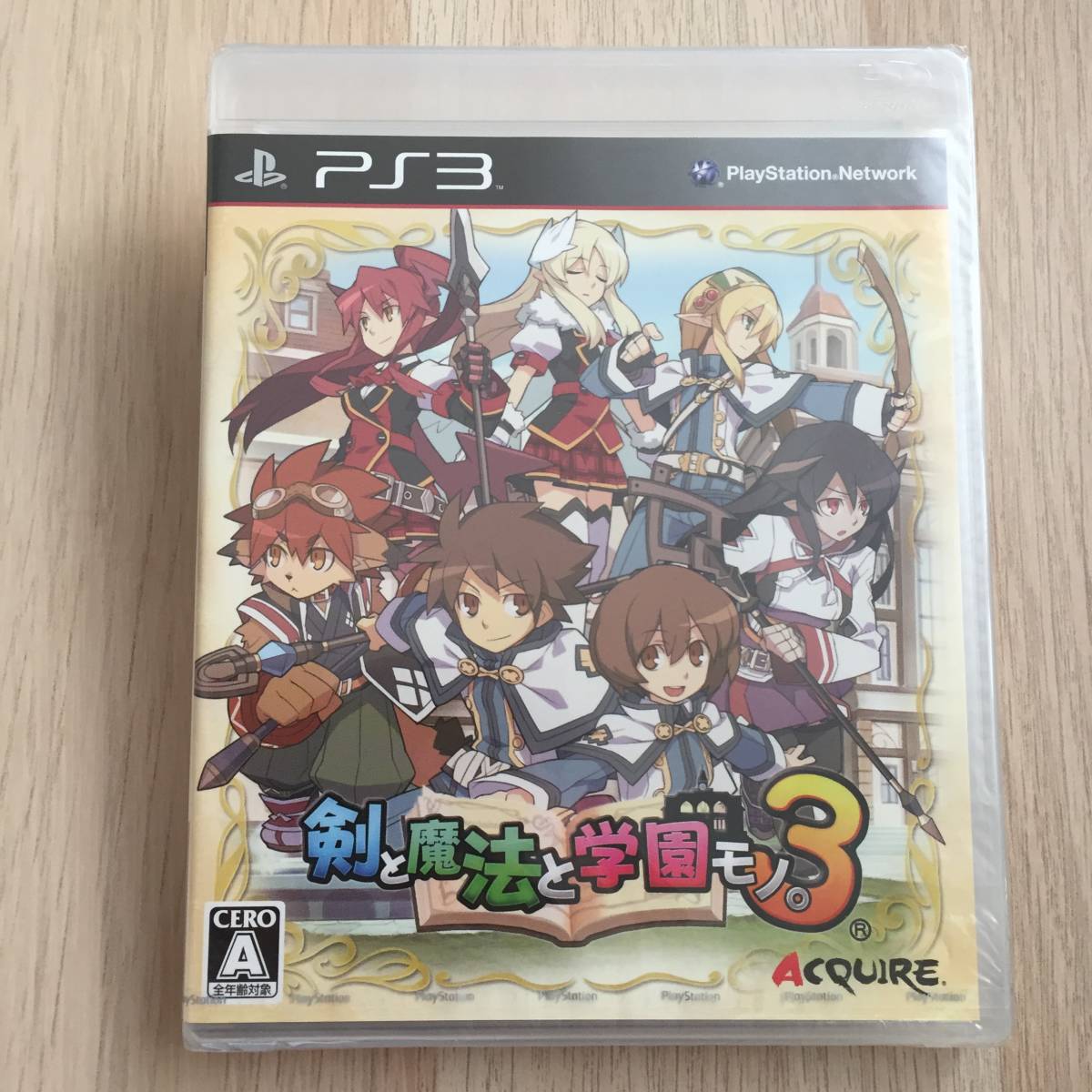 ヤフオク 剣と魔法と学園モノ 3 Ps3用ソフト 新品未開封