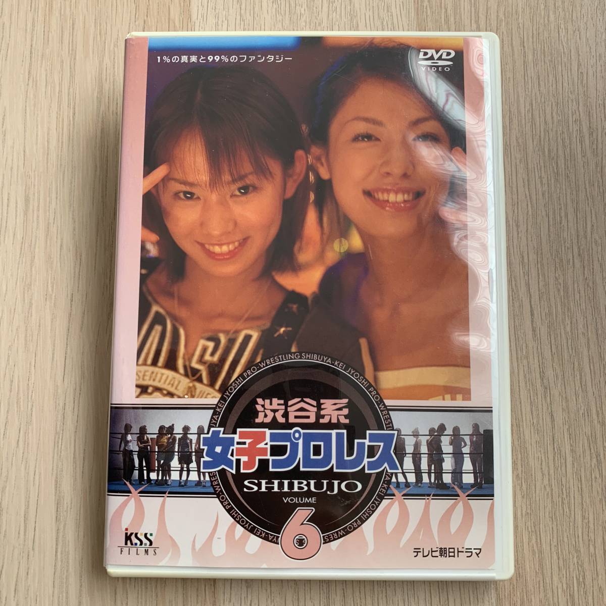 渋谷系女子プロレス(6) DVD テレビドラマ★市川由衣ドラマデビュー作 渋谷系女子プロレス(6) DVD テレビドラマ★市川由衣ドラマデビュー作