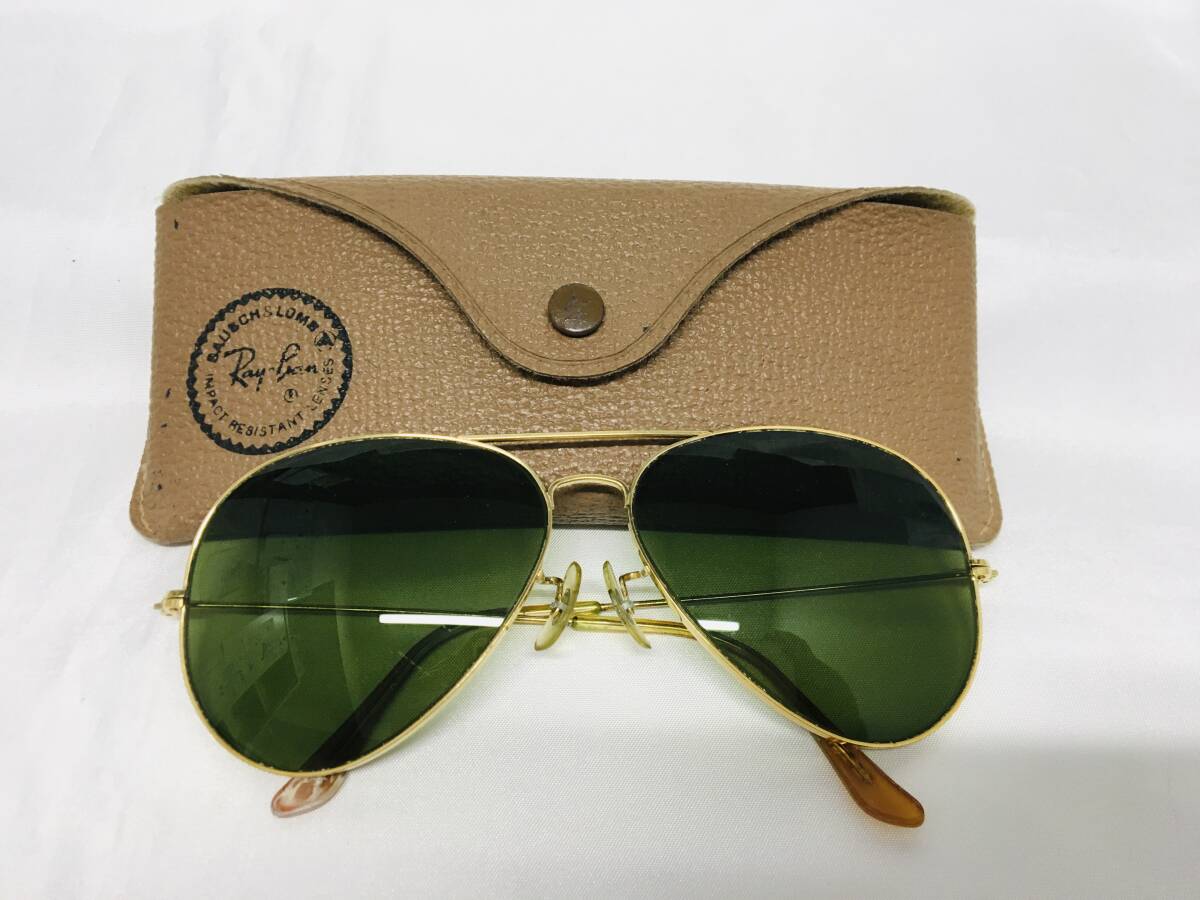 O53203 現状品 Ray-Ban レイバン サングラス B&L Ray-Ban U.S.A_画像1