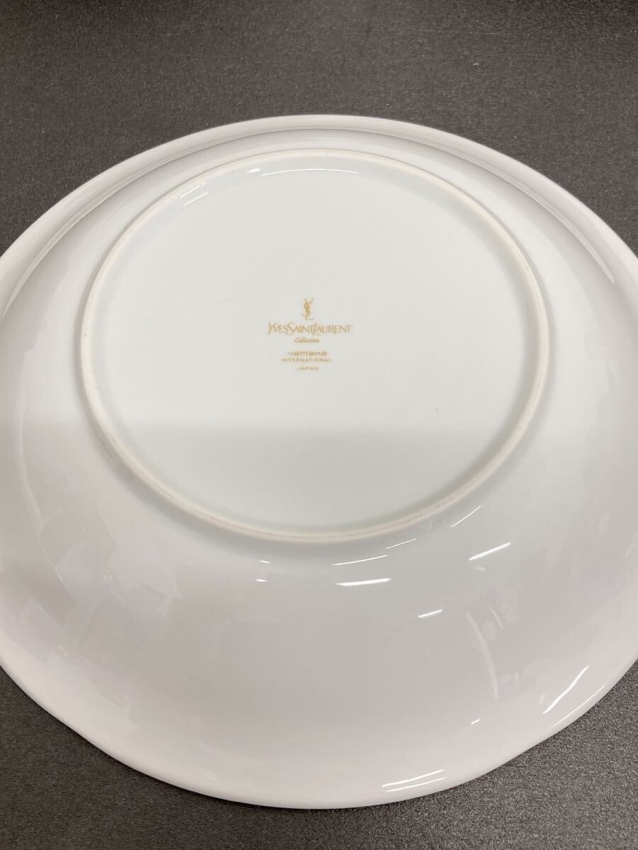 YSL イヴサンローラン パスタ カレー セット 食器 洋食器 5枚 セット 直径約23cm YC-620 未使用品 _画像7