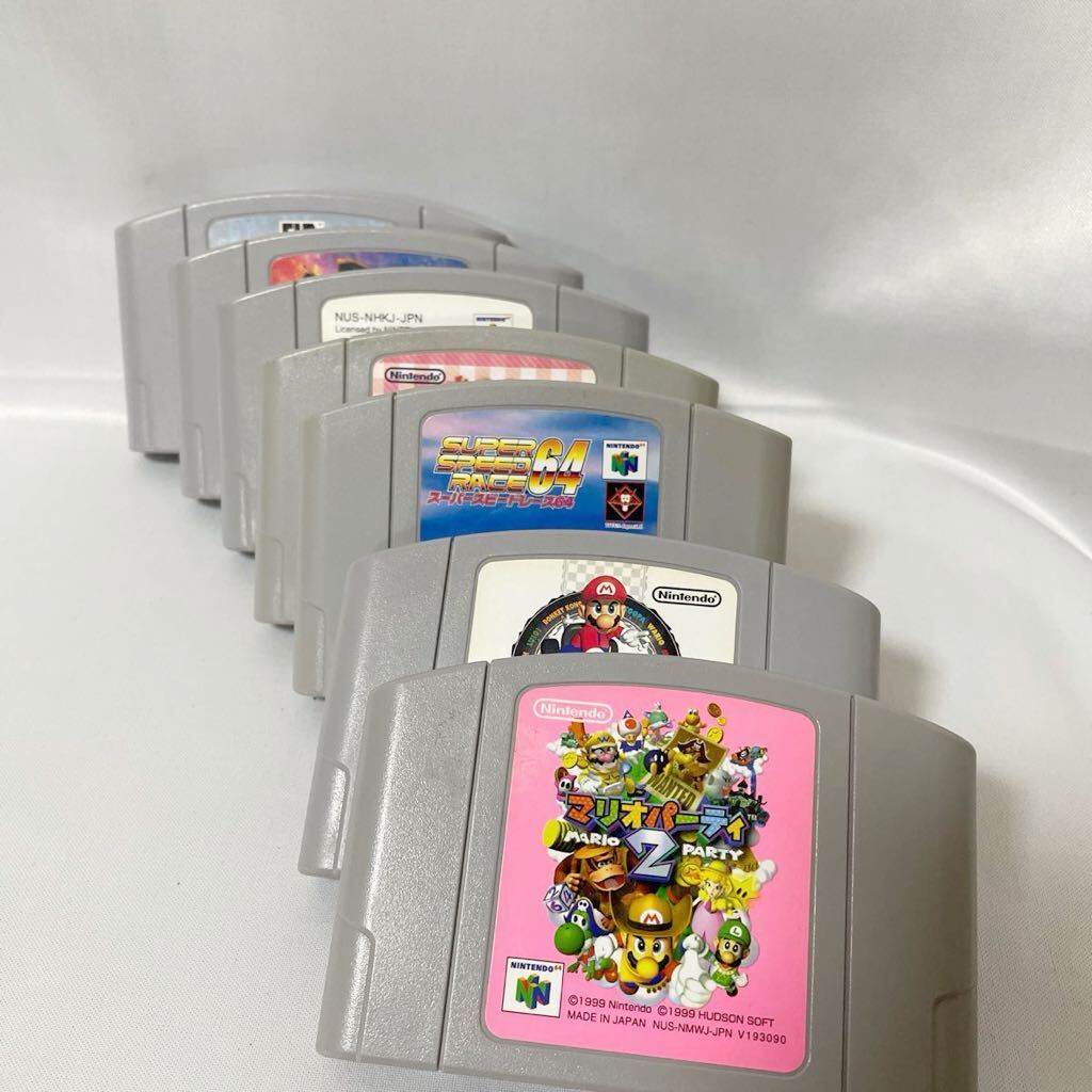 任天堂 Nintendo64 ソフト ゲームソフト ポケモンスタジアム 他合計7本 未チェック ジャンク品の画像9