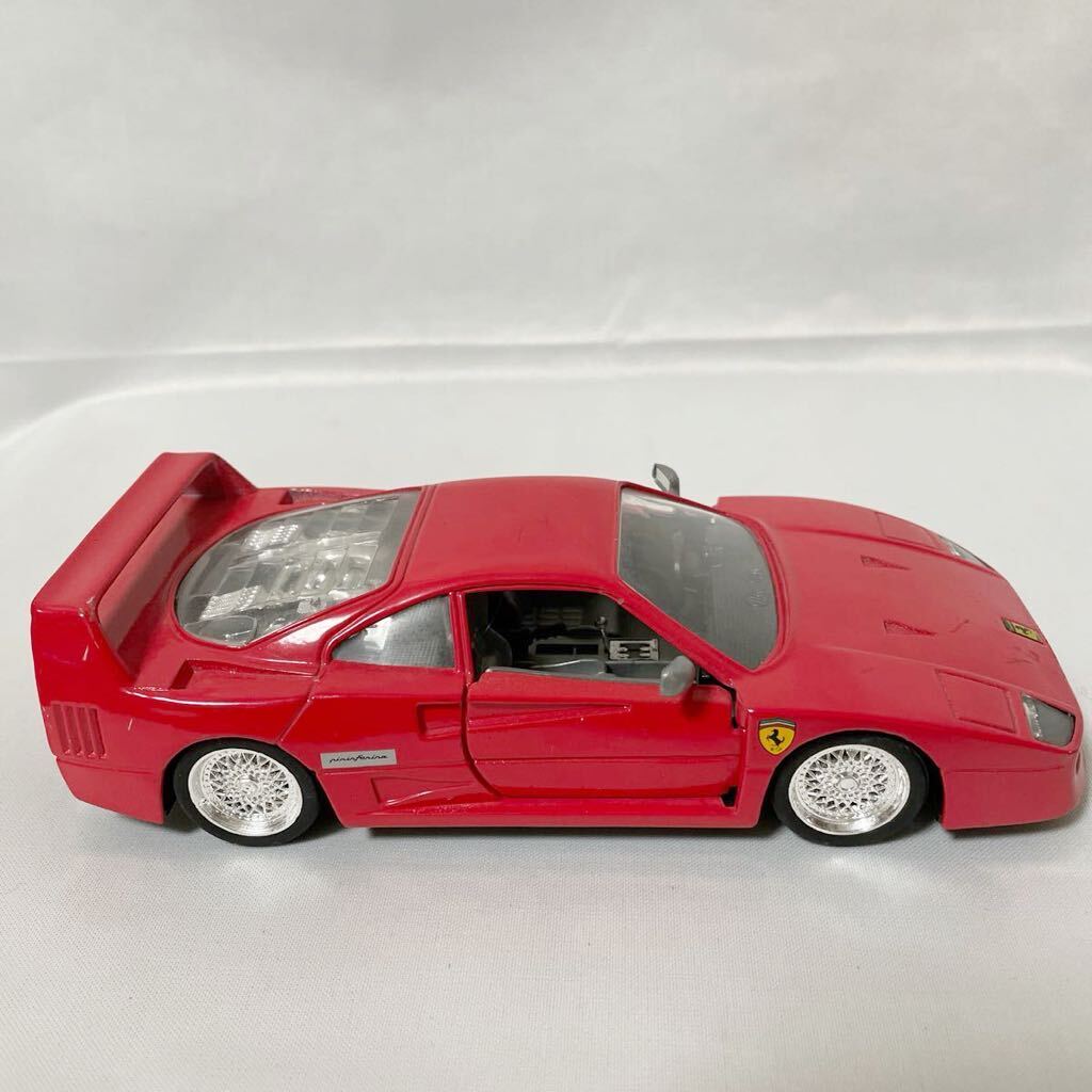 フェラーリ レッド 1987 FERRARI F40 ミニカー 保管品の画像3