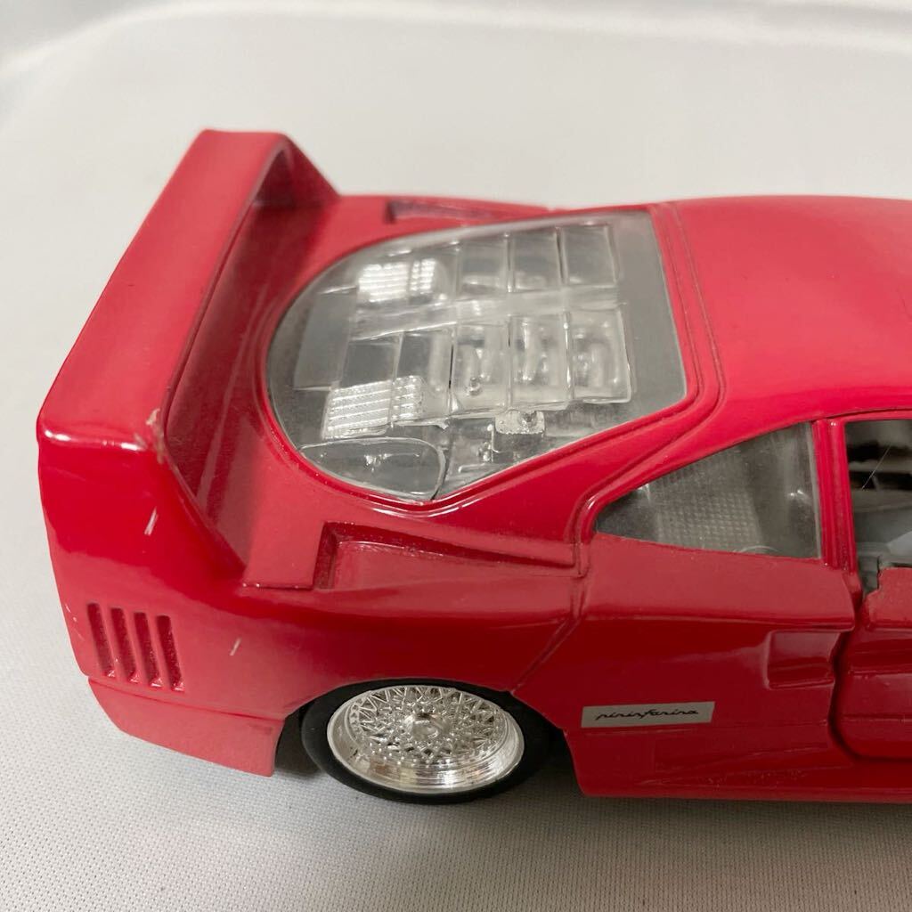 フェラーリ レッド 1987 FERRARI F40 ミニカー 保管品の画像10