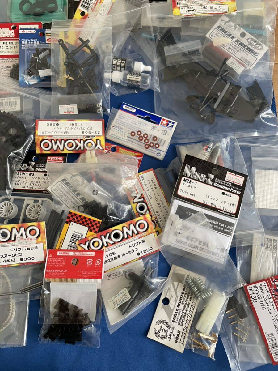  large amount summarize TAMIYA parts tool radio-controller Mini 4WD plastic model parts other total 80 point and more no check junk 