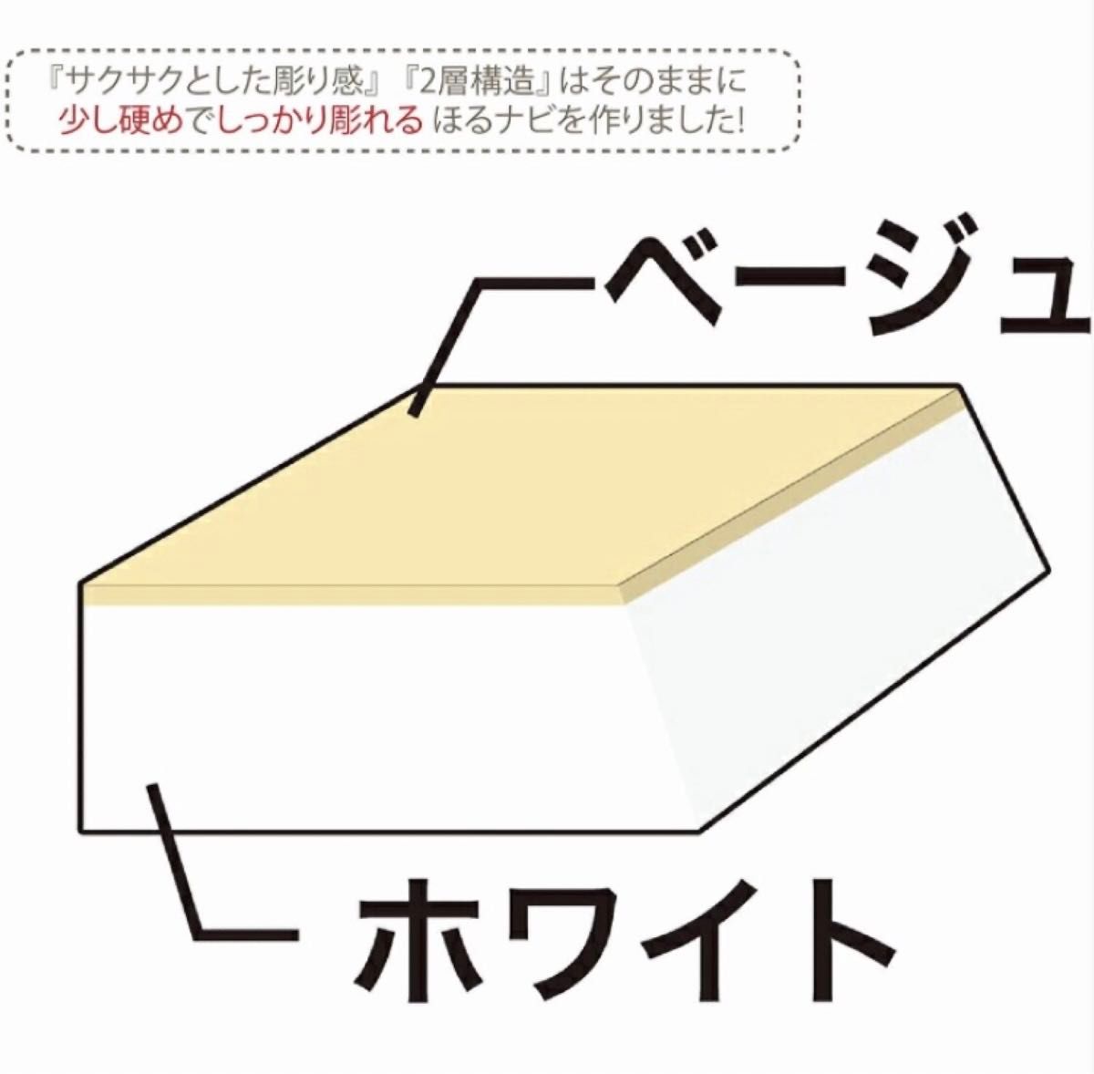 SEEDシード　ほるナビ　消しゴムハンコ　スタンプ　選べる2枚 set