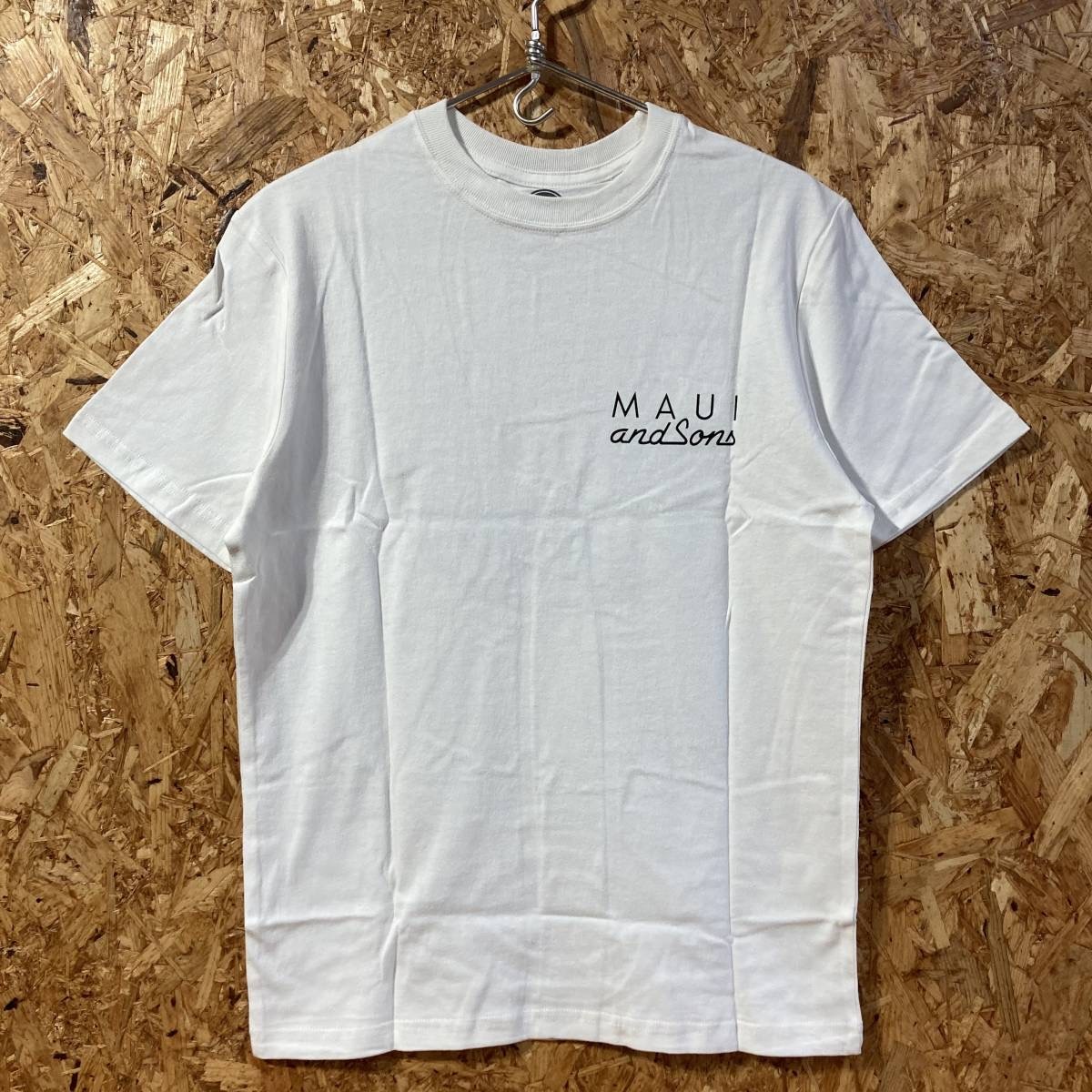 MAUI and Sons 半袖 Tシャツ S M ホワイト グレー ブラック ネイビー マウイ アンド サンズ_画像2
