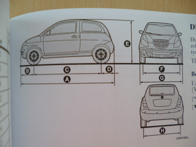 *6311*LANCIA YPSILON lunch Arancia Epsilon owner manual hand book case attaching *** English version ***