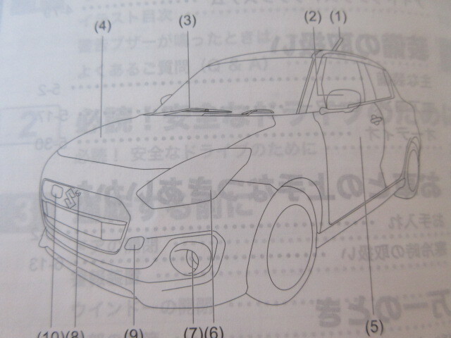 ★a6295★スズキ　スイフト　マイルドハイブリッド　ZC83S／ZD83S／ZC53S／ZC13S／ZD53S　取扱説明書　説明書　2017年（平成29年）1月★_画像3