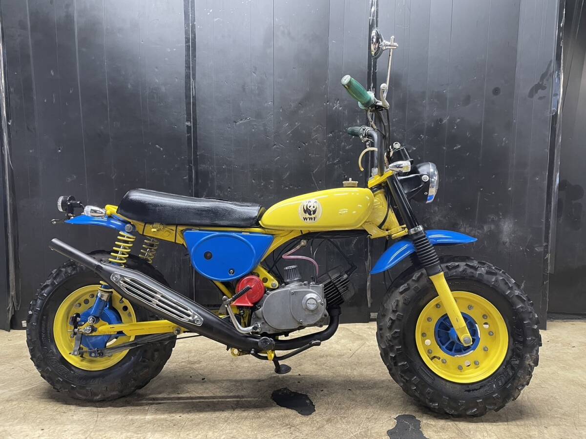  Suzuki TS50 6606. engine actual work 50. document equipped from Osaka selling out motocross mountain . van van 