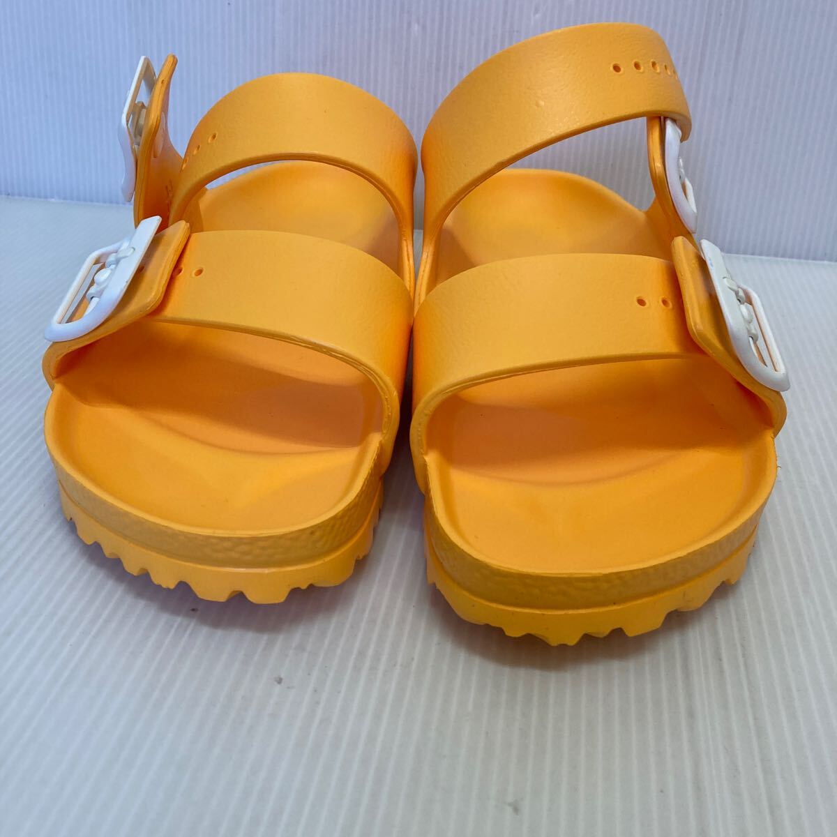 *. сделка!BIRKENSTOCK EVA сандалии есть zona желтый 38(24.5.) пара . Fit делать надеть обувь ощущение хороший вода тоже сильно на улице 