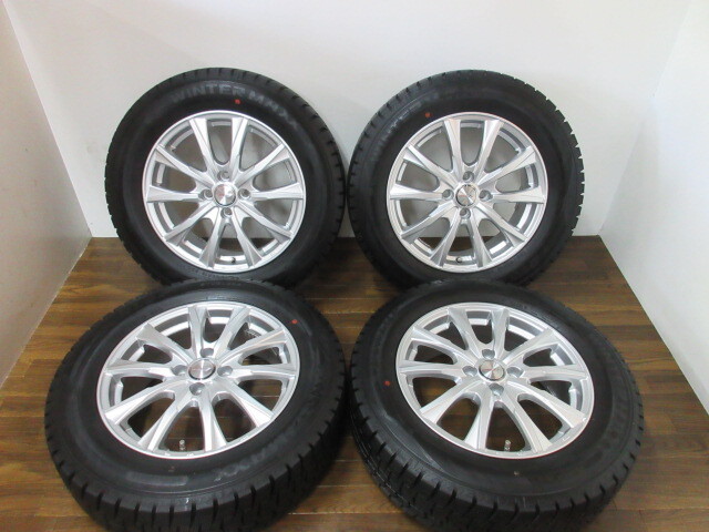 【送料無料・税込み】weds ジョーカー グライド 16in6J+40 4穴PCD100 DL WINTERMAXX WM02 195/65R16 ライズ ロッキー
