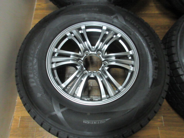 【送料無料・税込み】トピー バザルト―X タイプ2 17in7.5J+25 6穴PCD139.7 DL WINTERMAXX SJ8 265/70R17 FJクルーザー/プラド_画像4