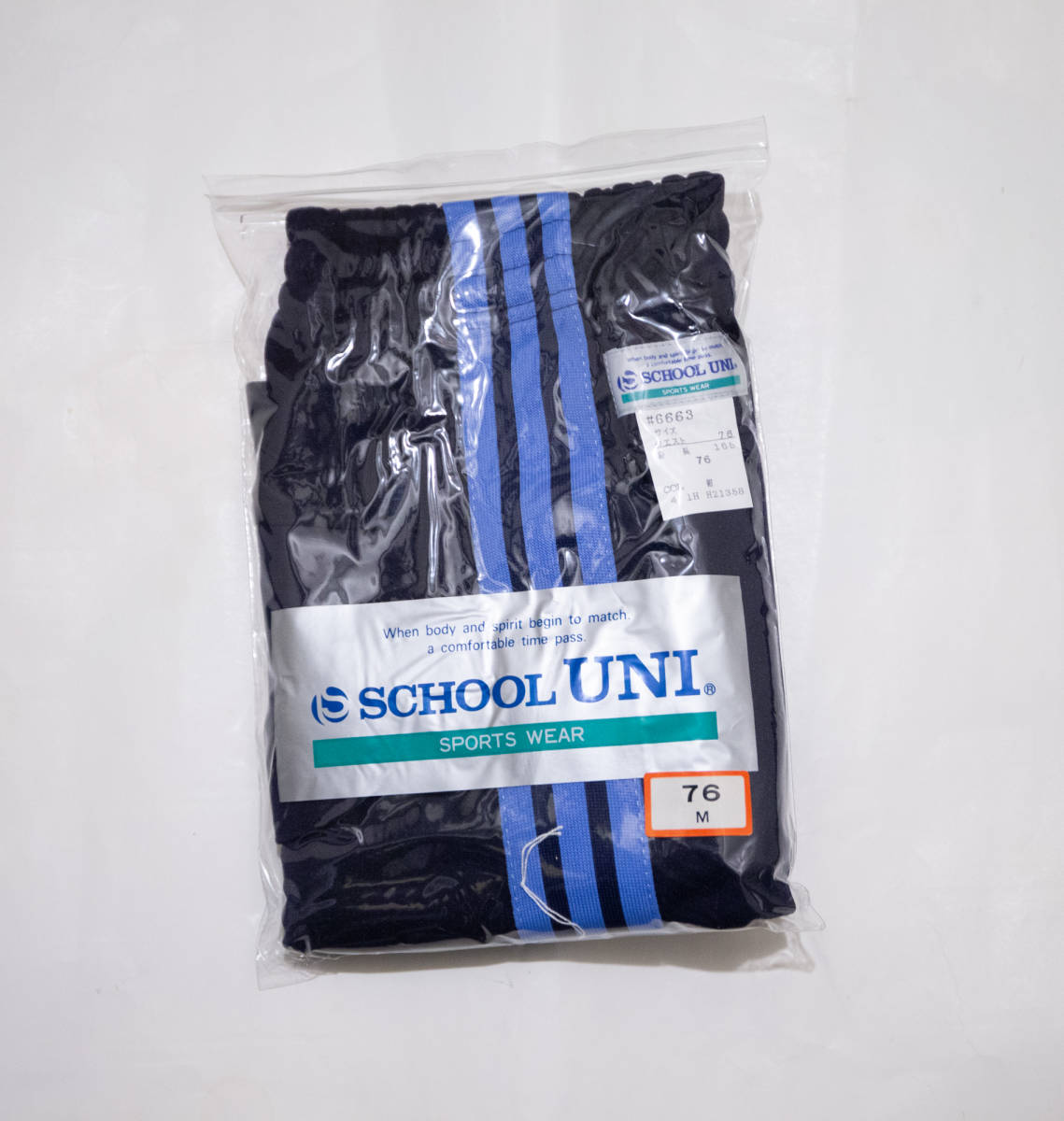  спортивная форма * school Uni джерси короткий хлеб темно-синий × бледно-голубой 3шт.@ линия M новый товар не использовался быстрое решение!