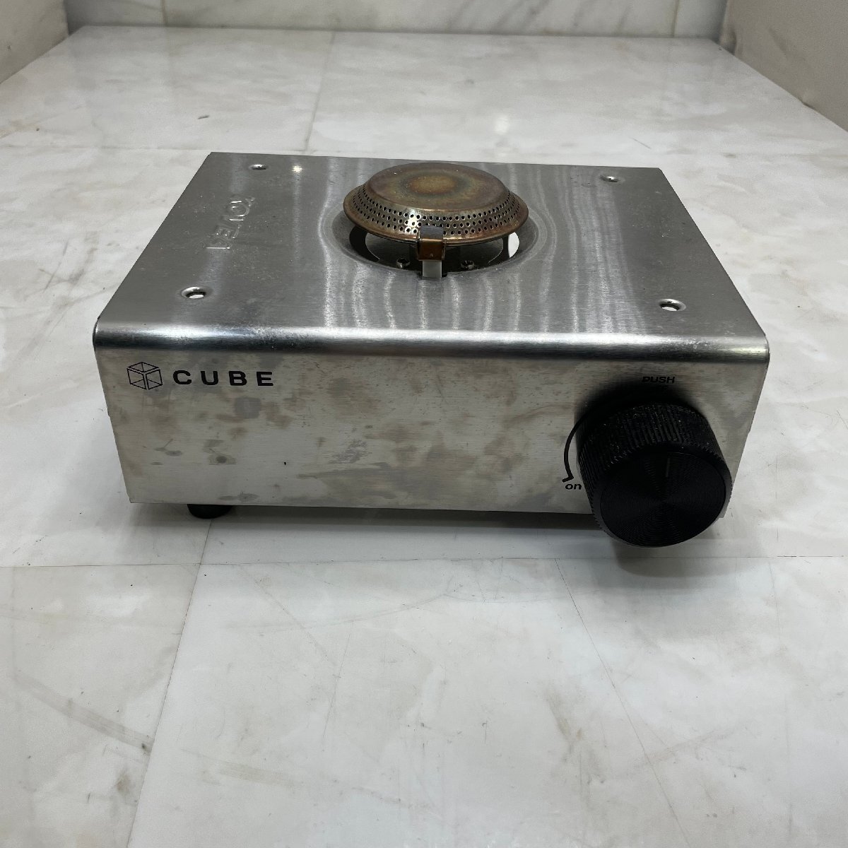 ♭M♭ KOVEAko Bear gas portable cooking stove secondhand goods operation not yet verification junk ♭J-240523