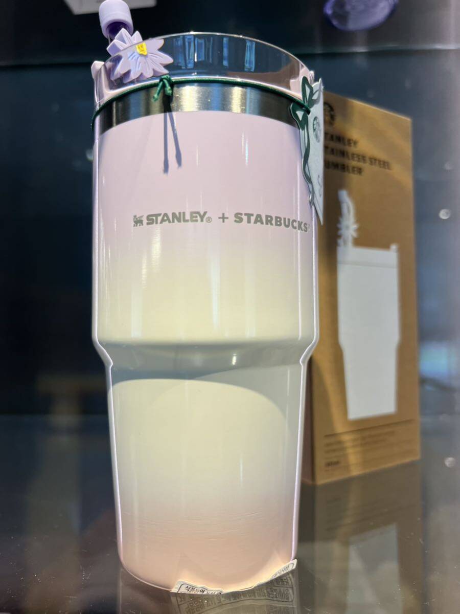 韓国限定スターバックス(Starbucks) SS サンクス フラワー スタンレー クェンチャータンブラー591ｍl 新品の画像6