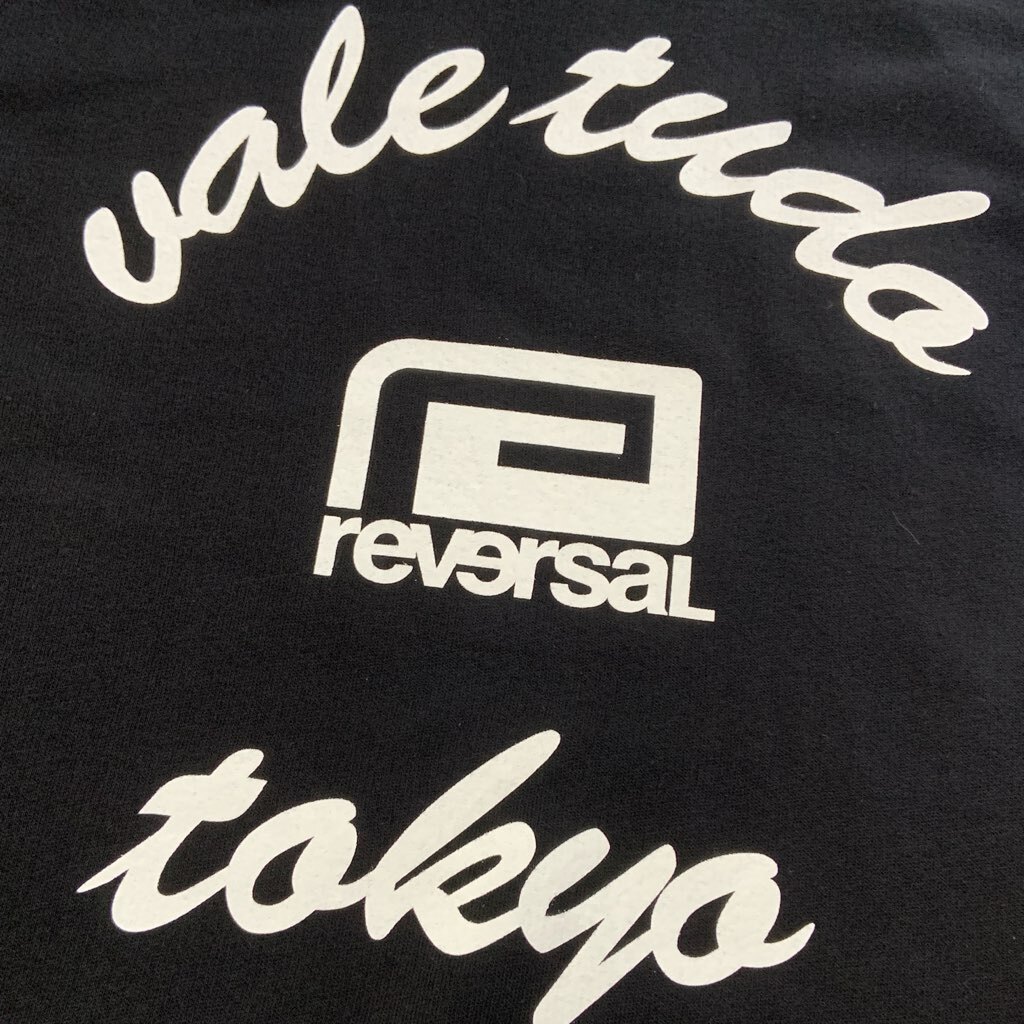 REVERSAL リバーサル■送料込■VTT 半袖 スウェット Tシャツ■黒 L■パイル生地■格闘技 MMA 柔術 トレーニング 筋トレ rizin ブレイブジム_画像3