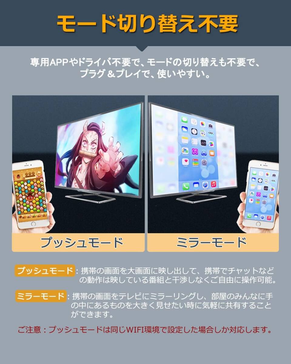 [2024 industry new . work ] HDMI mirror cast wireless mirror ring phone&Android tv . mobile screen ...