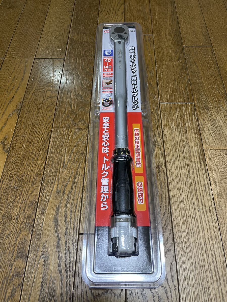 トルクレンチ新品未開封です。TONE トネ トルクレンチ 差込角12.7mm 1/2 T4HC140_画像1