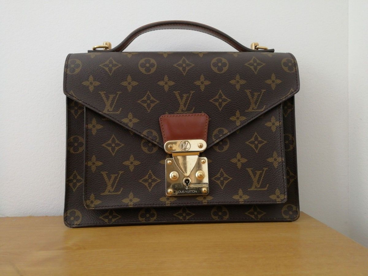 LOUIS VUITTON ルイヴィトン モノグラム モンソー26 ハンドバッグ 2way ショルダーバッグ