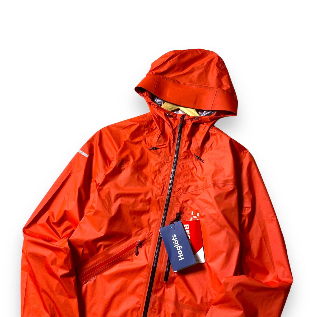 8680円 【M】新品 定価7.5万 ホグロフス 3レイヤー ジャケット 8680円 【M】新品 定価7.5万 ホグロフス 3レイヤー ジャケット