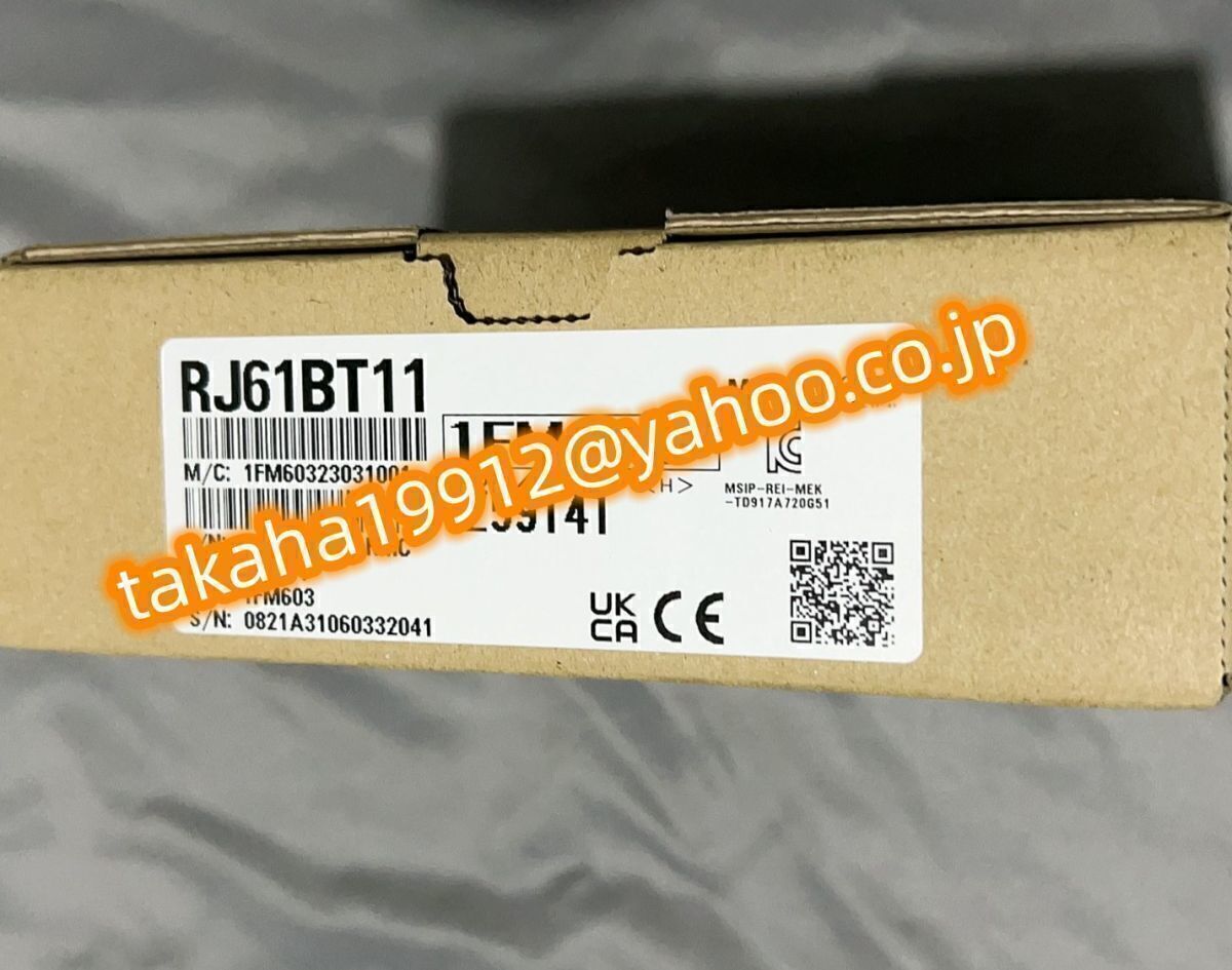 ◆【新品！】　三菱電機　RJ61BT11　 シーケンサー 【６か月安心保証】_画像1