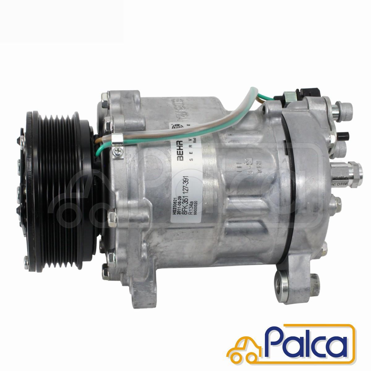  Volkswagen A/C air conditioner compressor Lupo /6XAUA 6XBBY 6EAVY | Polo /6NAHW 6NARC | BEHR made 6N0820803B,6N0820803C