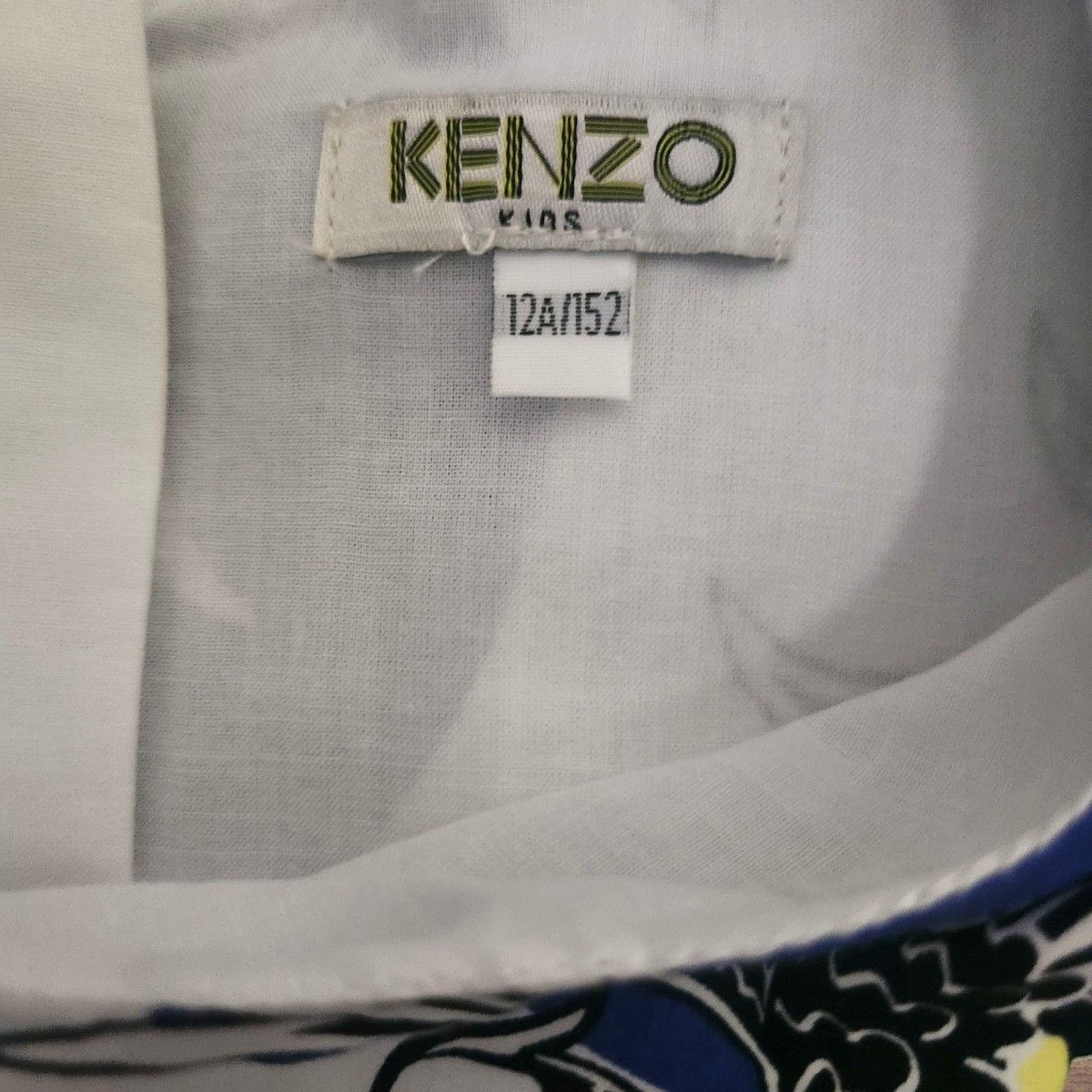 【即日発送】KENZO　フェニックス柄　ノースリーブワンピース　152/12A