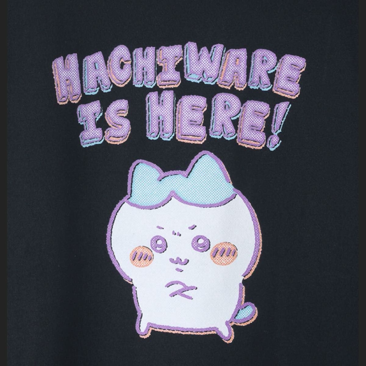 ちいかわ トーキングヘッズ レトロ印刷風 Tシャツ ハチワレ ちいかわ トーキングヘッズ レトロ印刷風 Tシャツ ハチワレ