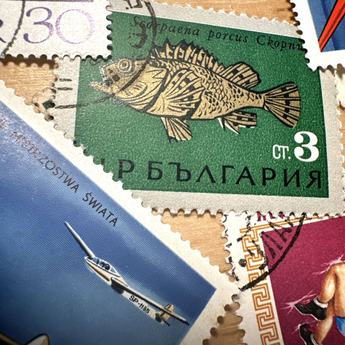  foreign used . stamp various . summarize 