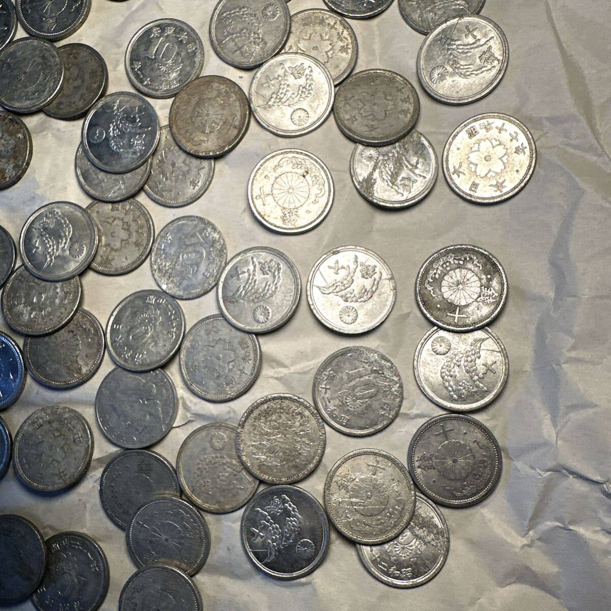  old coin coin collection 10 sen 10 sen etc. . summarize 