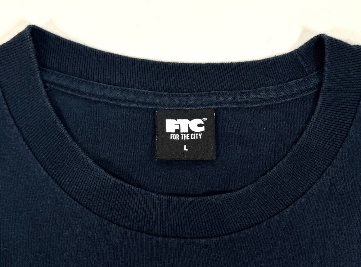 USA製 2000s FTC S/S Tee L Black オールド 半袖Tシャツ スケートボード 黒_画像3