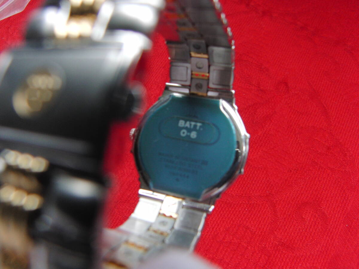 セイコークレドール エントラーター 9579-6000 メンズ腕時計 ホワイト文字盤 コマ付きの画像6