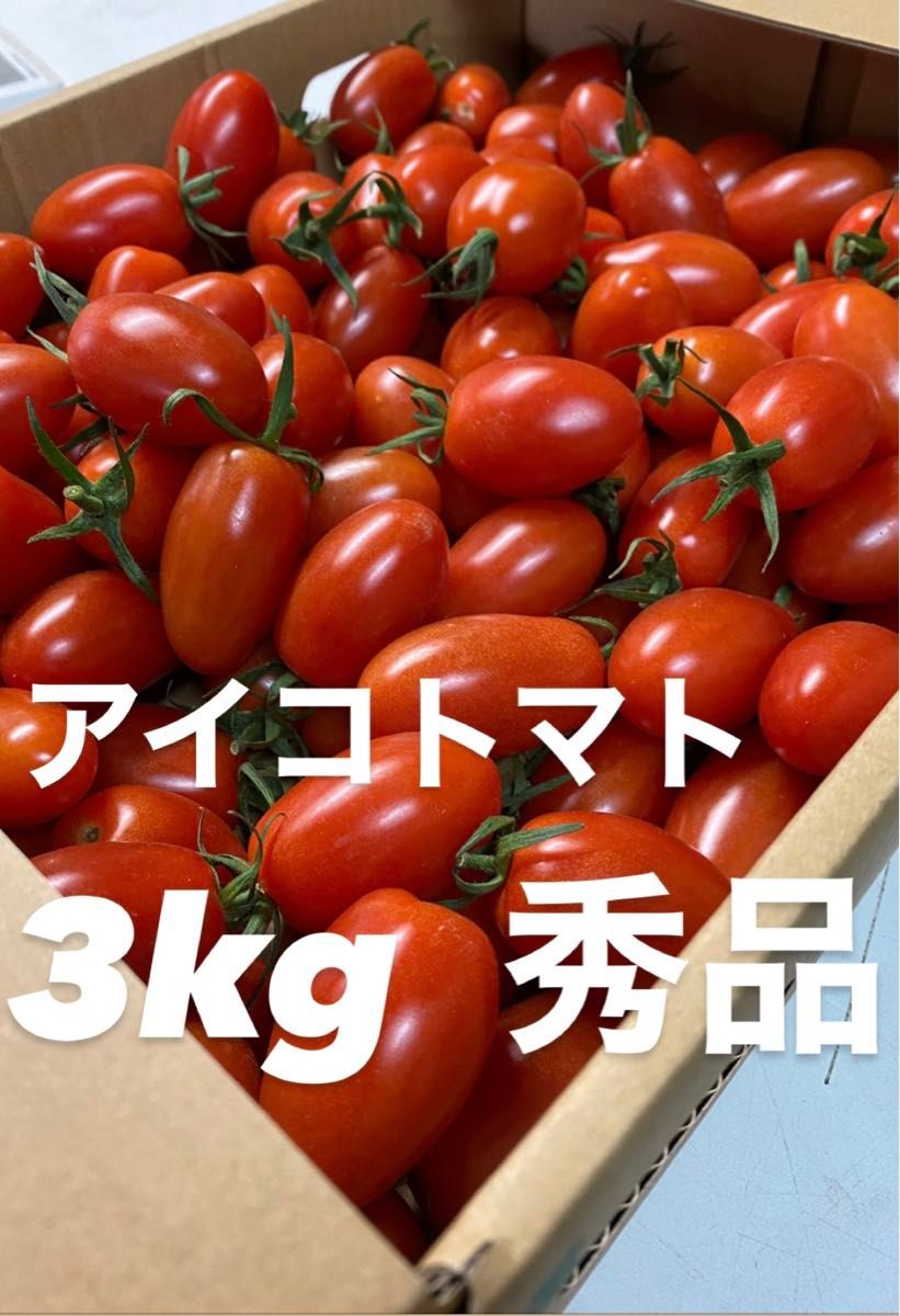 1名様限定 アイコトマト3kg×2箱